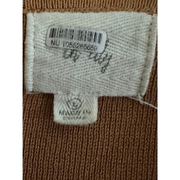 ANTHROPOLOGIE En Elly Knit Colorblock Shirt Dress Button Down Grunge - Sz Large - Picture 5 of 7